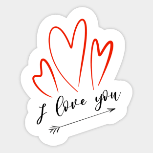 I love you Sticker